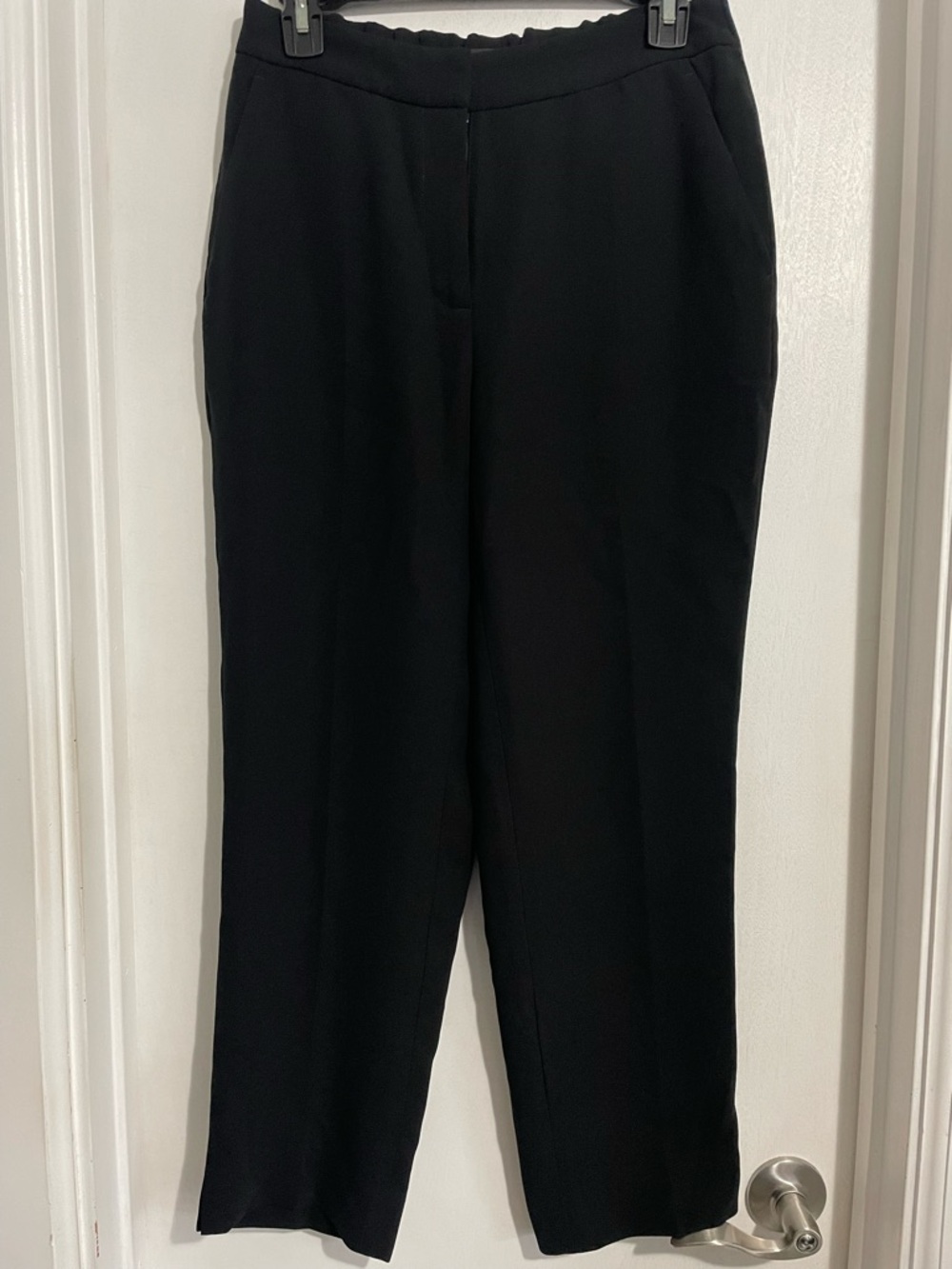 J. Crew High-Waist Straight Leg Pants